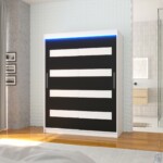 Biały+Czarny+Biały lacobel+Led
