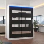 Biały+Czarny+Led (5)