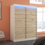Biały+Sonoma+Led