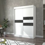 Biały+Czarny lacobel 150