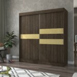 Wenge+Wanilia lacobel 200